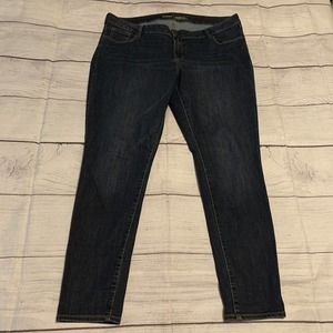 Old Navy Rockstar Mid Rise Womens Size 18 Regular Blue Jeans